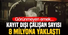 Kayıt dışı istihdam oranı ikinci çeyrekte yüzde 24,4 oldu