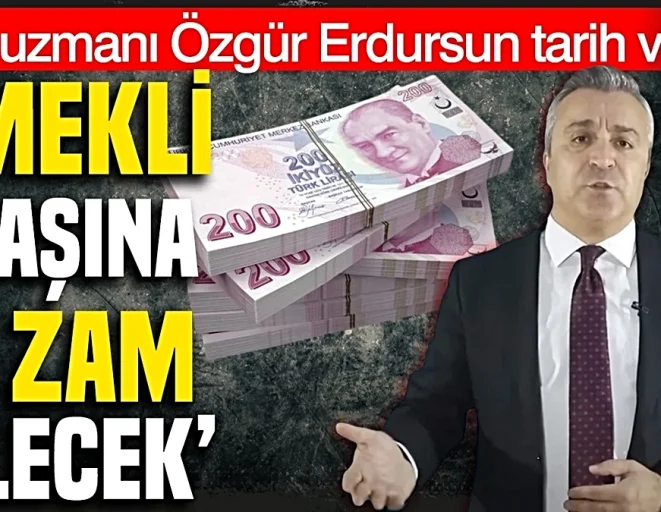 SGK Uzmanı Erdursun: 2027 Ocak'ta Emekliye Zam Değil, Enflasyon Farkı
