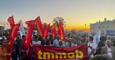 TMMOB İstanbul, Kadıköy'de 19 Eylül Dayanışma Günü'nde diplomalı işsizliği vurguladı