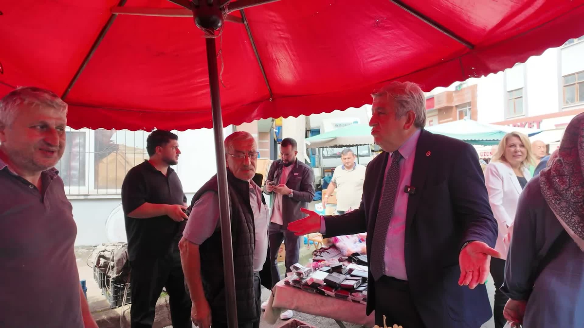 YENİ Parti heyeti Giresun'da esnafı dinledi, fındık fiyatı ve alım gücü sorun oldu