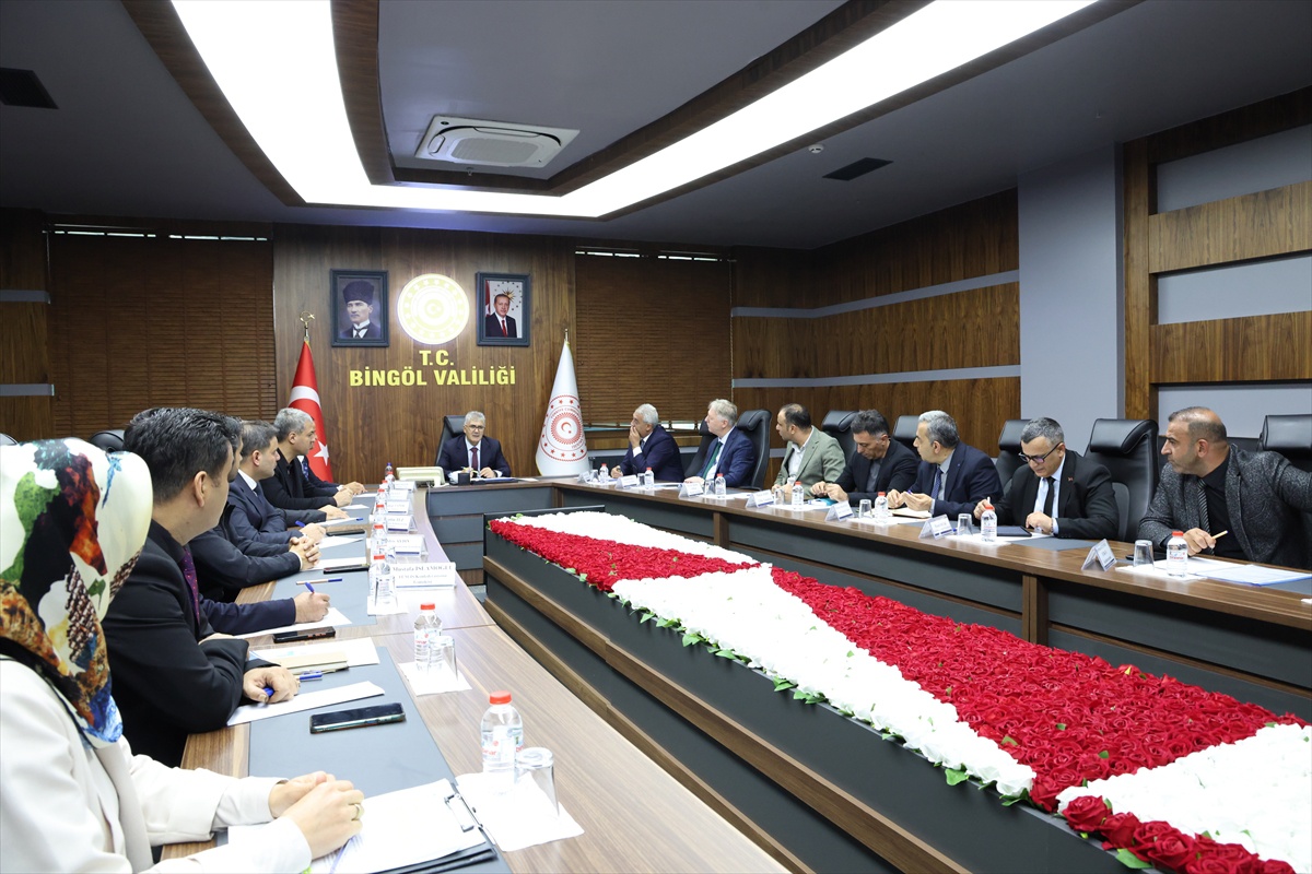 Bingöl'de İl İstihdam Kurulu, Vali Çelik başkanlığında İŞKUR sunumunu dinledi