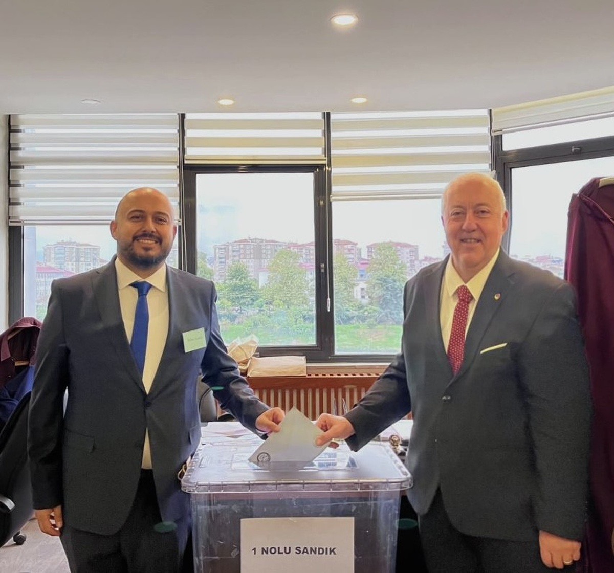 Çarşamba Ticaret Borsası başkanlığını kaybeden Kazım Yılmaz üyelere teşekkür etti